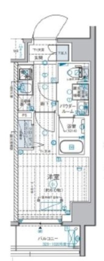 GENOVIA西横浜 (ジェノヴィア西横浜) 3階 間取り図