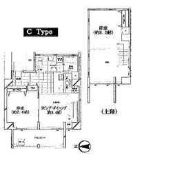 NTPRレジデンス芝浦 802 間取り図