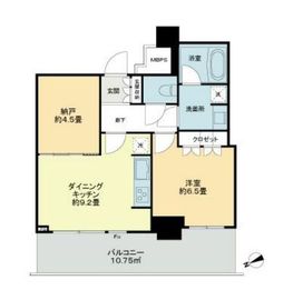 ライオンズタワー相模原ステーショングランデ 24階 間取り図