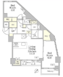 アジールコート池尻大橋 211 間取り図