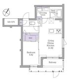イプセ白金 102 間取り図