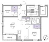 イプセ白金 304 間取り図