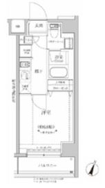 RELUXIA横濱元町 (リルシア横濱元町) 4階 間取り図