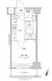 RELUXIA横濱元町 (リルシア横濱元町) 3階 間取り図