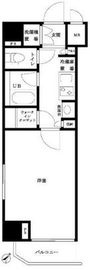 ルーブル浜松町 2階 間取り図