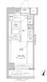 RELUXIA横濱元町 (リルシア横濱元町) 2階 間取り図