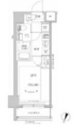 RELUXIA横濱元町 (リルシア横濱元町) 6階 間取り図