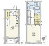 カスタリア旗の台 202 間取り図