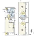 カスタリア旗の台 205 間取り図