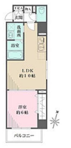フレア・F 307 間取り図