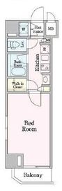 ルーブル浜松町 4階 間取り図