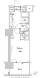ザ・パークハビオ目白タワー 704 間取り図
