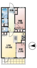 プレシス西日暮里 6階 間取り図