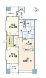 アーデル山下公園 301 間取り図