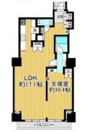 恵比寿ガーデンテラス壱番館 2階 間取り図