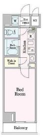 ルーブル浜松町 4階 間取り図