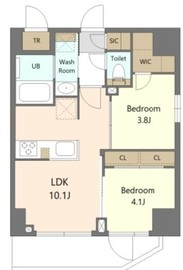 S-RESIDENCE浅草clarity (エスレジデンス浅草クラリティ) 503 間取り図