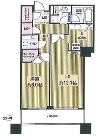 白金タワー 27階 間取り図