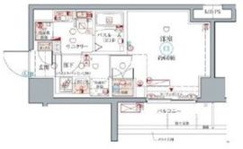 クレヴィスタ横浜 10階 間取り図