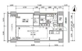 東雲キャナルコートCODAN 16-1210 間取り図