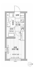 ローレル戸越 103 間取り図