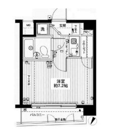 ダイアパレス赤坂 3階 間取り図