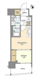 テラス横浜鶴見 409 間取り図