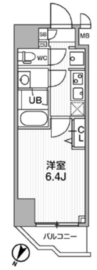 ALTERNA横濱阪東橋 (オルタナ横濱阪東橋) 707 間取り図