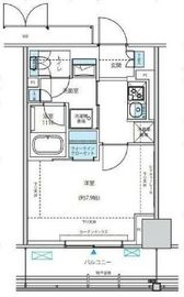 リージア海老名ビナフロント 713 間取り図