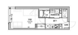 LEGALAND祐天寺ANNEX (リーガランド祐天寺アネックス) 402 間取り図