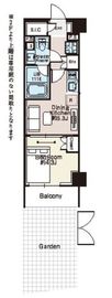 ベルファース西早稲田 101 間取り図