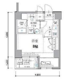 リヴシティ門前仲町 3階 間取り図