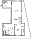 グランデュオ荻窪2 (GranDuo Ogikubo2) 104 間取り図