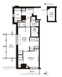 アーバンパーク江古田の森 504 間取り図