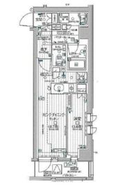 デュオステージ下落合 3階 間取り図