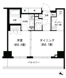 PORTO PARTIRE YOKOHAMA 8階 間取り図
