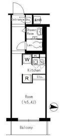 ラフィーヌ芝公園 404 間取り図