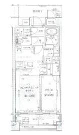 パークハウス八丁堀リバーサイド 5階 間取り図