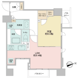 CAVANA浅草 (カバナ浅草) 902 間取り図