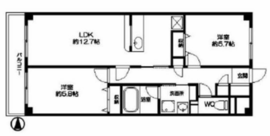 グレイス壱番館 203 間取り図