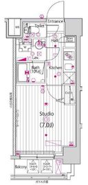 ガーラ・ステージ横濱関内 3階 間取り図
