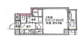 マークス横濱浅間町 402 間取り図