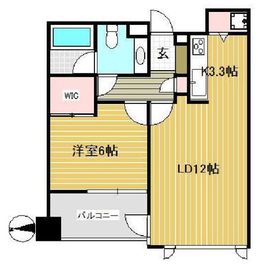 グランコピエ浅草雷門 10階 間取り図