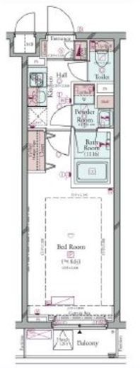 コンシェリア池上THE RESIDENCE 4階 間取り図