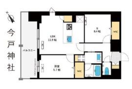 東京マンション 506 間取り図
