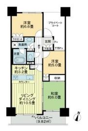 東京マスタープレイス 4階 間取り図