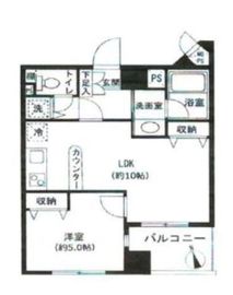 ライオンズプラザ大森 3階 間取り図