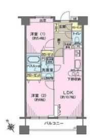 ヒルレジデンス大崎 4階 間取り図