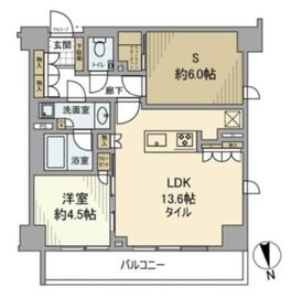 ピアース碑文谷五丁目 1階 間取り図