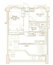 ラナイヘリテイジ 217 間取り図